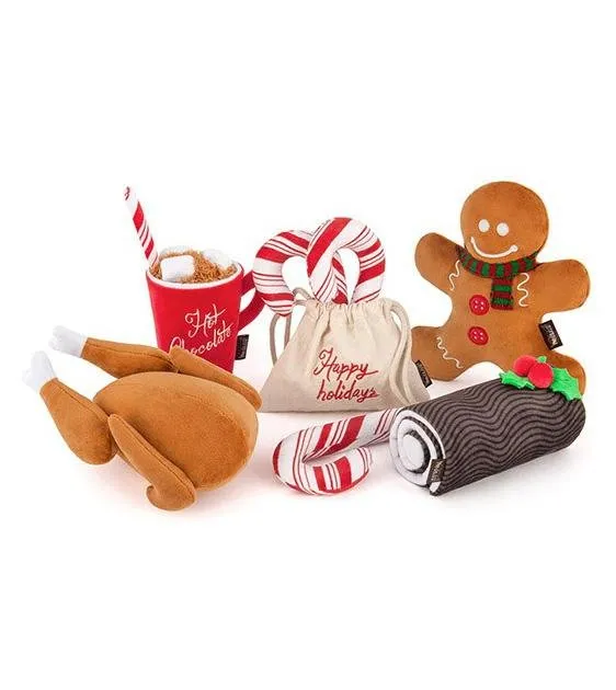 10% OFF: P.L.A.Y. Eco-Friendly Holiday Classics Yule Log Dog Toy