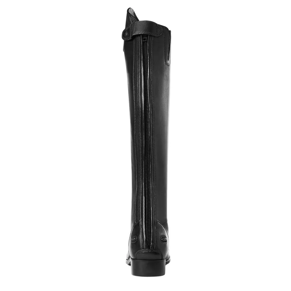 10020164 Ariat Women's Heritage Contour II Field Zip Tall Riding Boot - Black