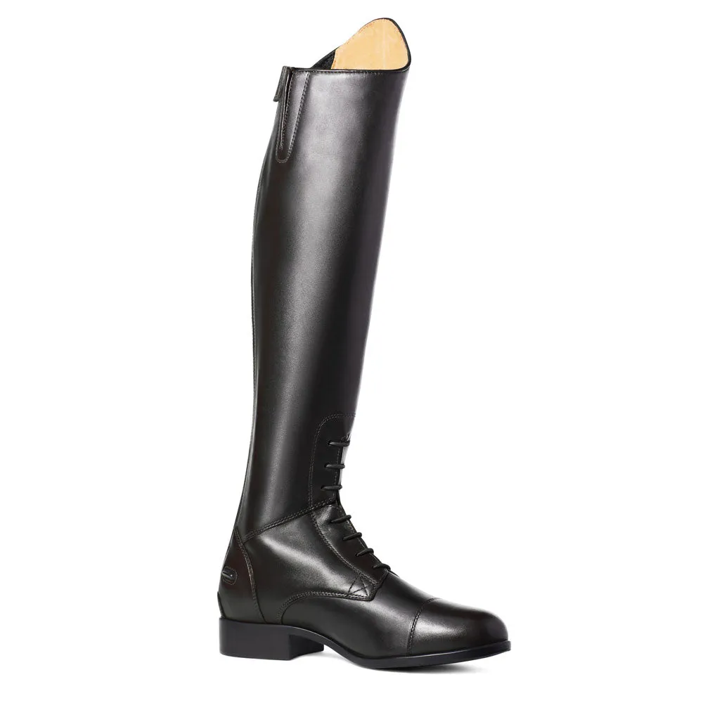 10020164 Ariat Women's Heritage Contour II Field Zip Tall Riding Boot - Black