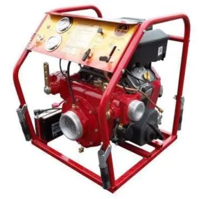 18 hp Portable High Volume Pump - Electric Start & 2 Discharge Line