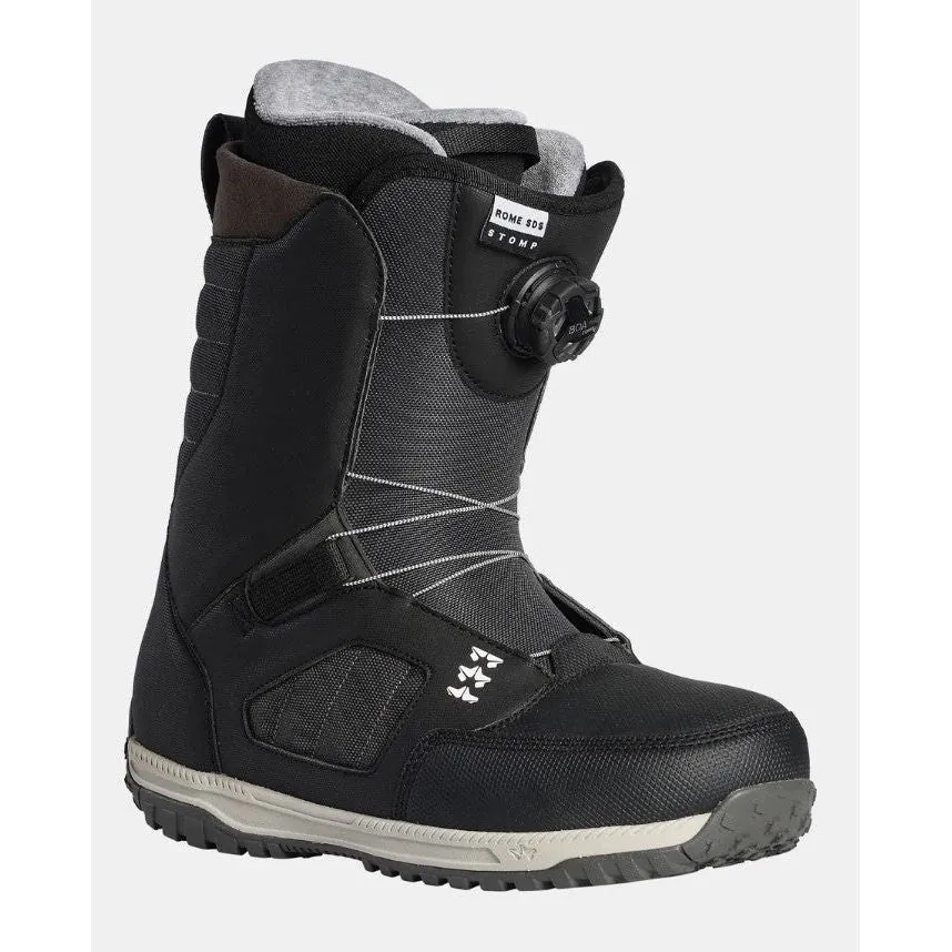 2024 Rome Stomp Boa Black Snowboard Boots