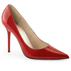 4 Inch Heel CLASSIQUE-20 Red Pat