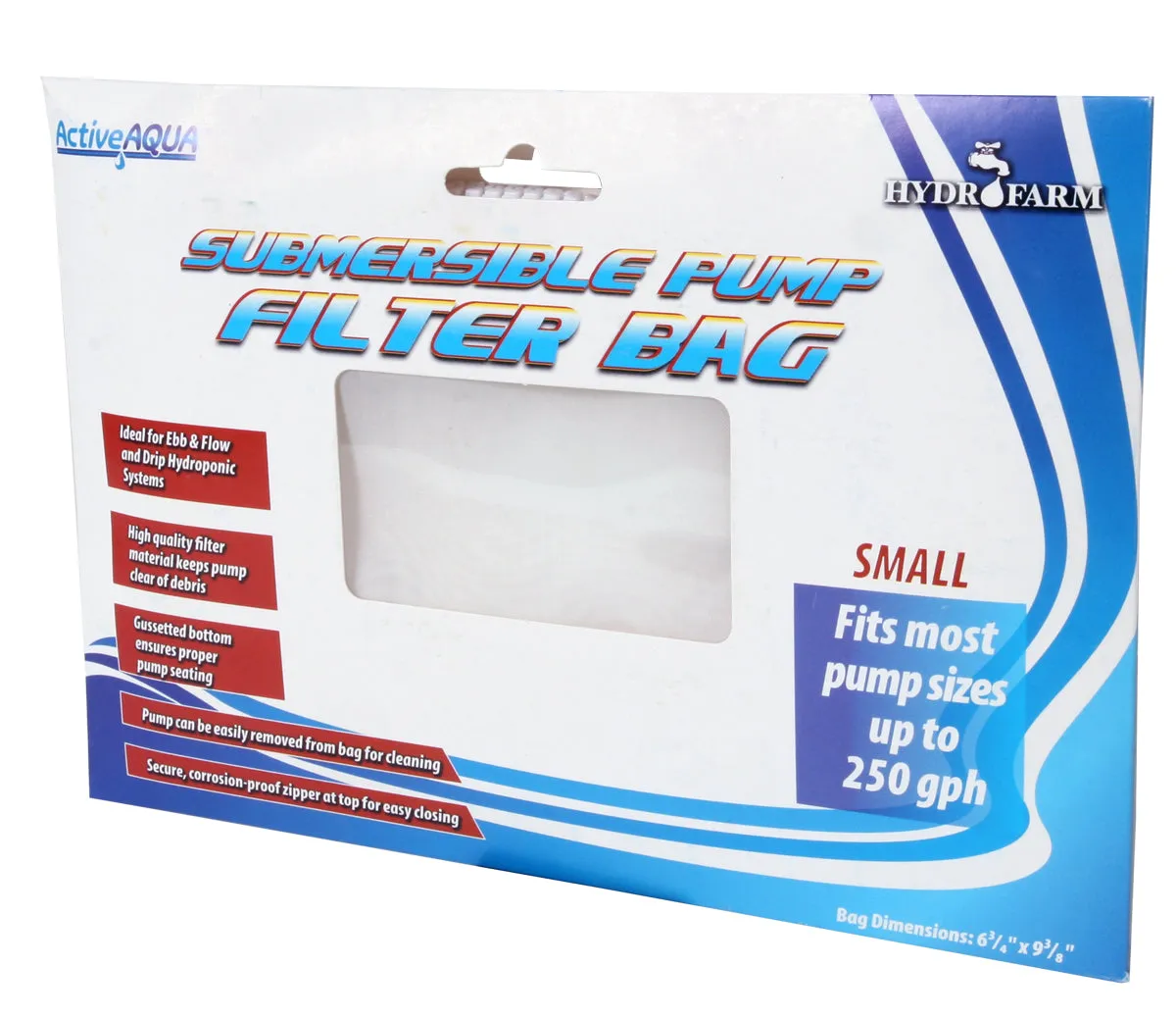 6" Pump Bag 6.75 x 9.375