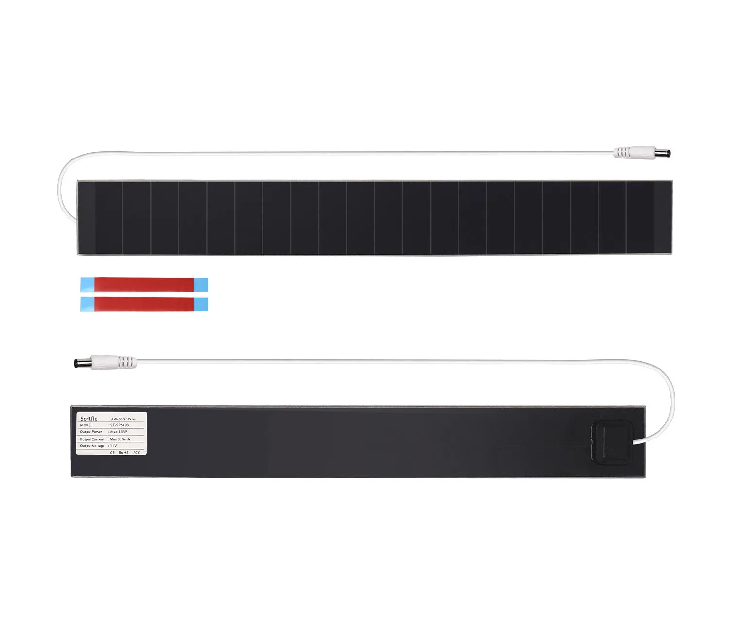 8.4V Li-ion Solar Panel Kit - Solar Panel Power for Motorized Shades, Blinds and Curtains