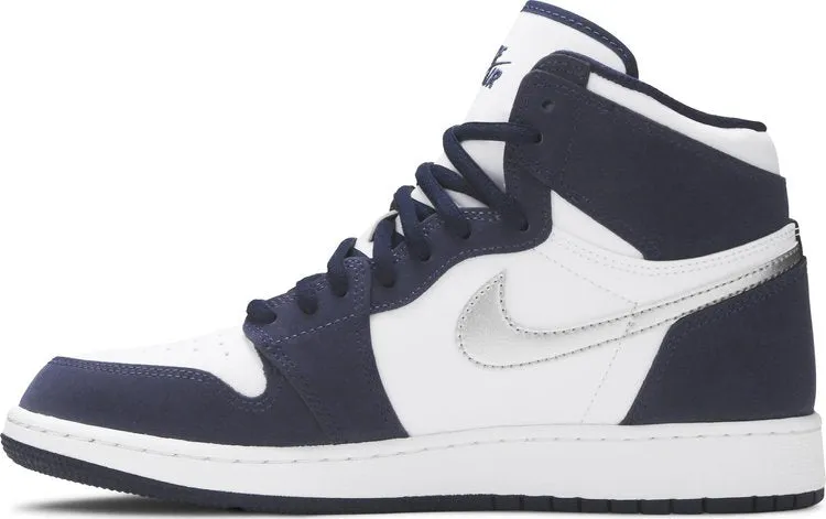 Air Jordan 1 Retro High coP GS Midnight Navy 2020, blue