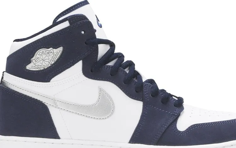 Air Jordan 1 Retro High coP GS Midnight Navy 2020, blue