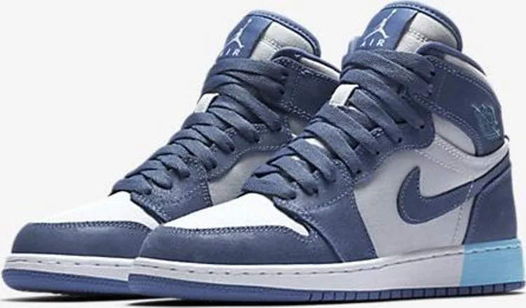 Air Jordan 1 Retro High GG Blue Moon sneakers, blue