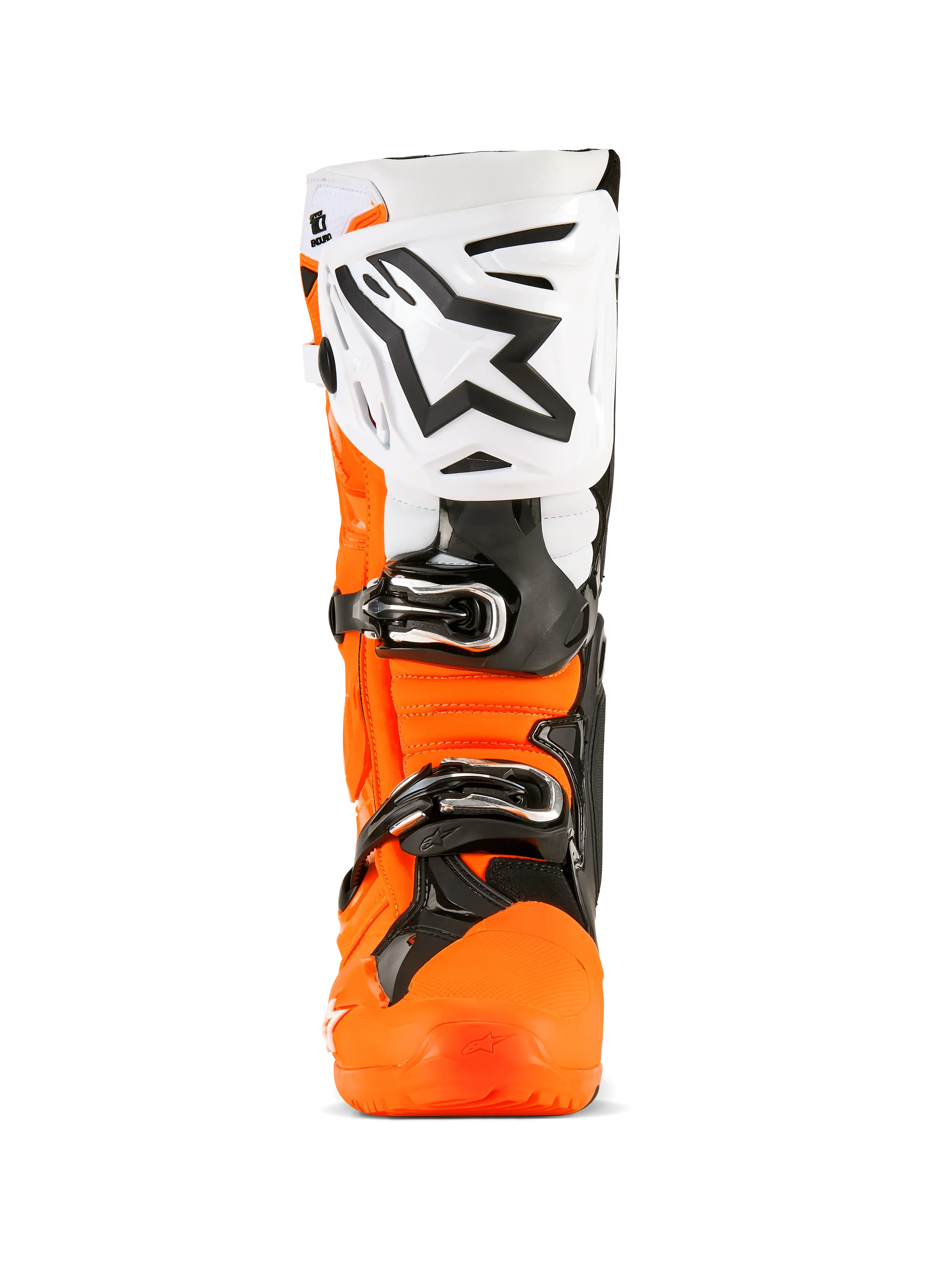 Alpinestars Tech 10 Enduro Boots - Orange Fluo/Black/White