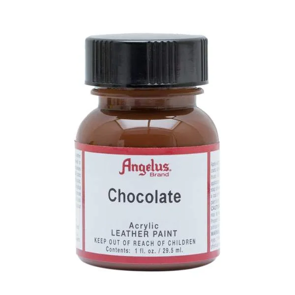 ANGELUS Leather Paint 1oz - Chocolate Brown