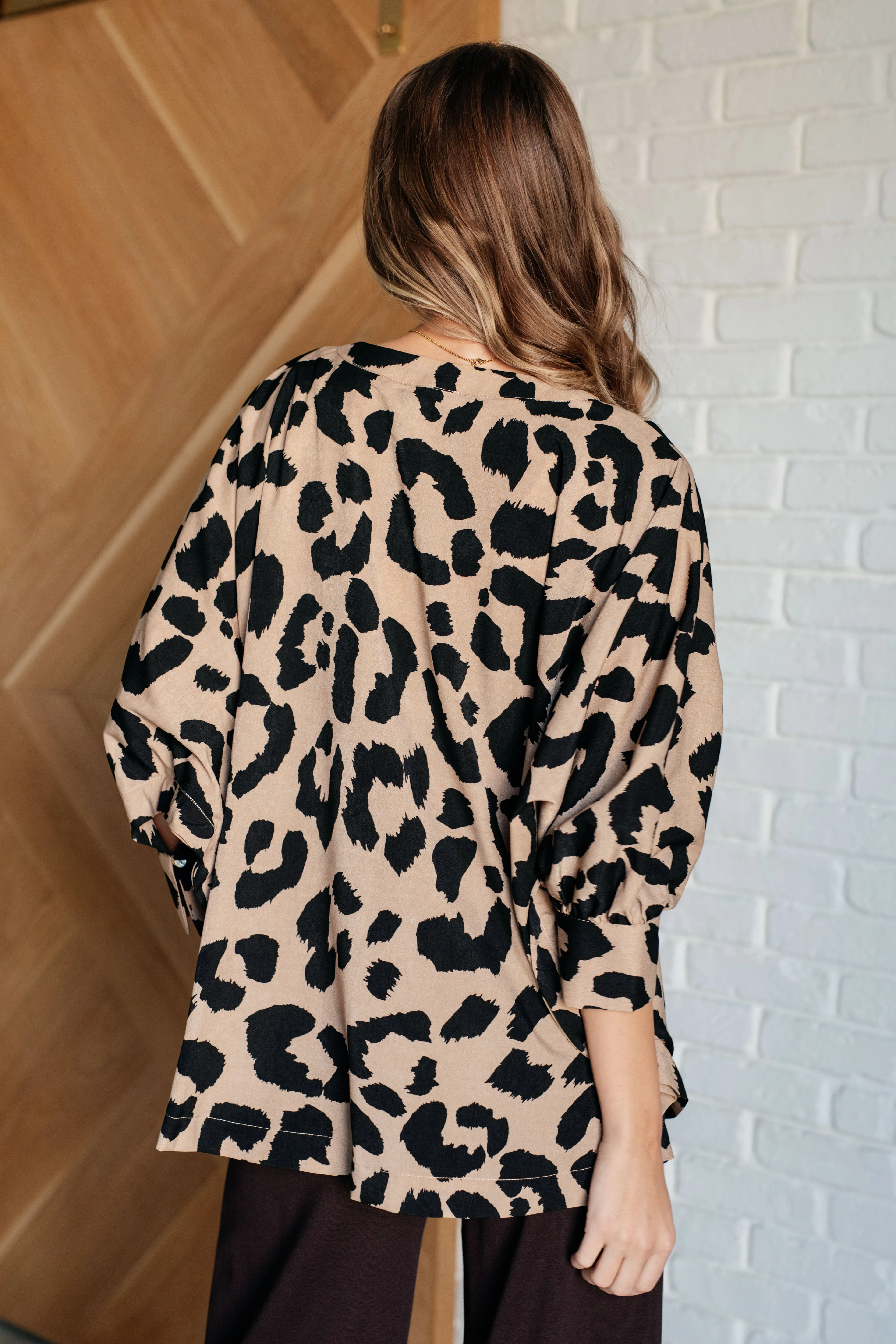 Animal Print  Blouse