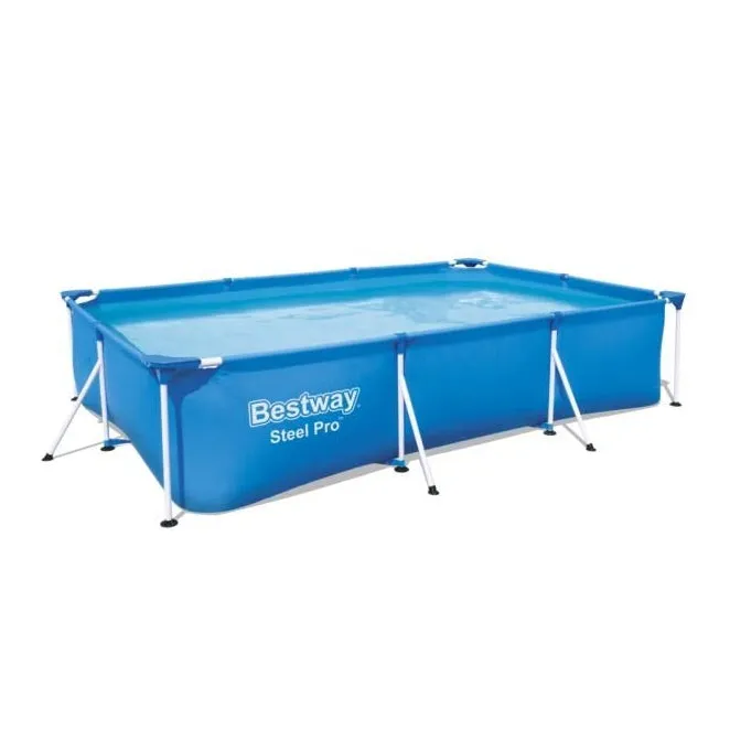 Bestway Steel Pro Rectangular Deluxe Frame Swimming Pool [WS]