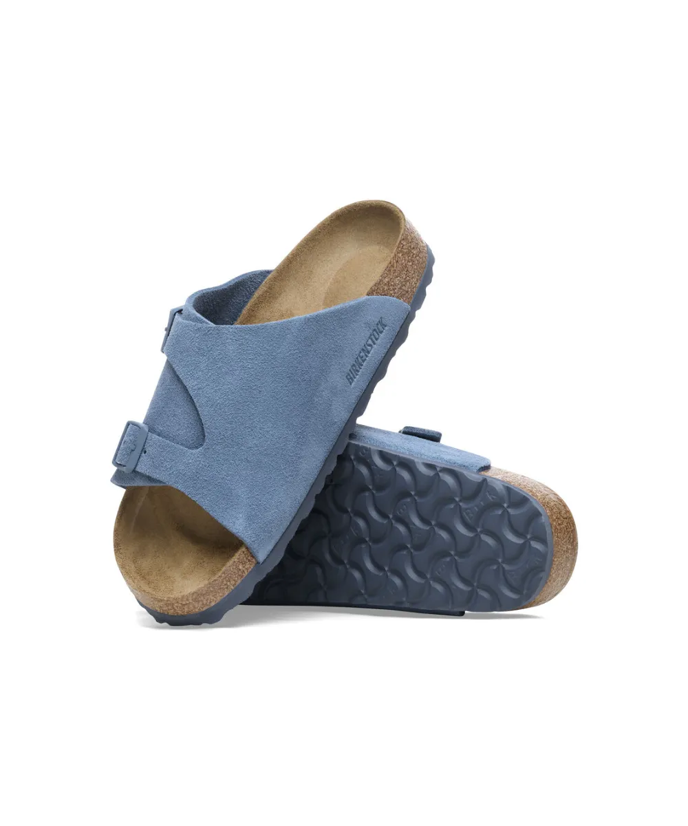 BIRKENSTOCK ZURICH NARROW FIT IN ELEMENTAL BLUE