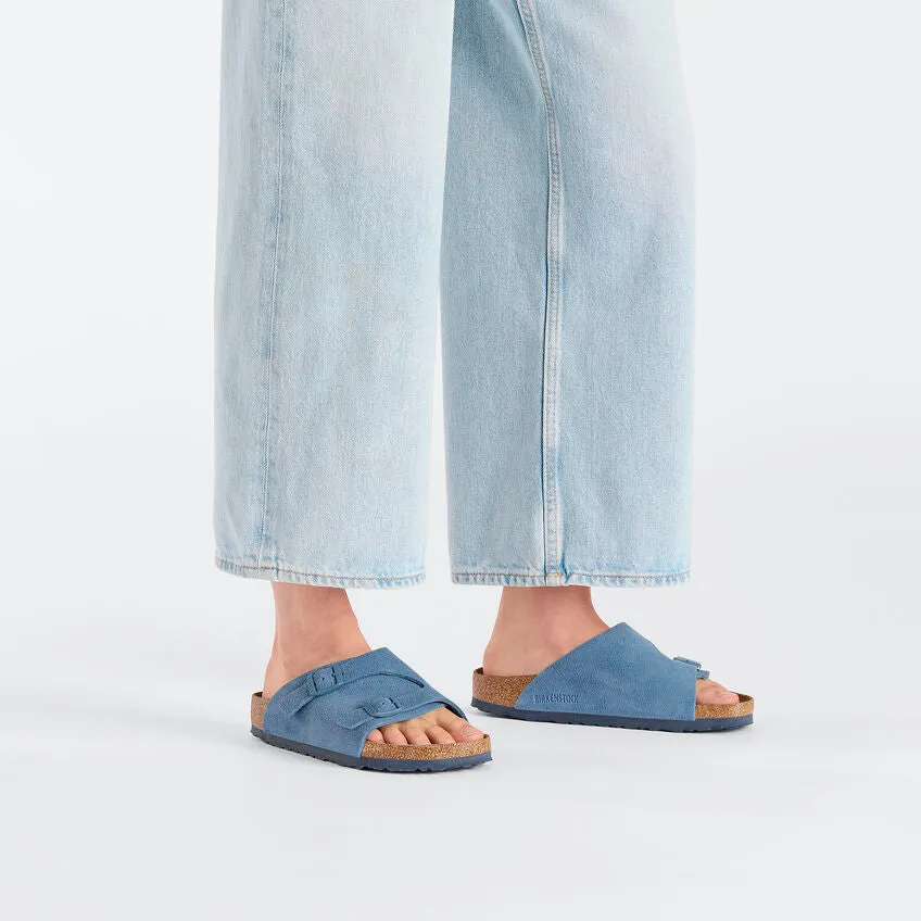 BIRKENSTOCK ZURICH NARROW FIT IN ELEMENTAL BLUE