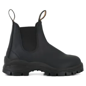 Blundstone 2240 Black Slip On Lug Sole Chelsea Boots