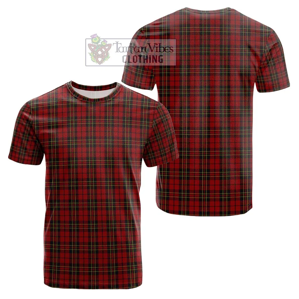 Brodie Tartan Cotton T-Shirt