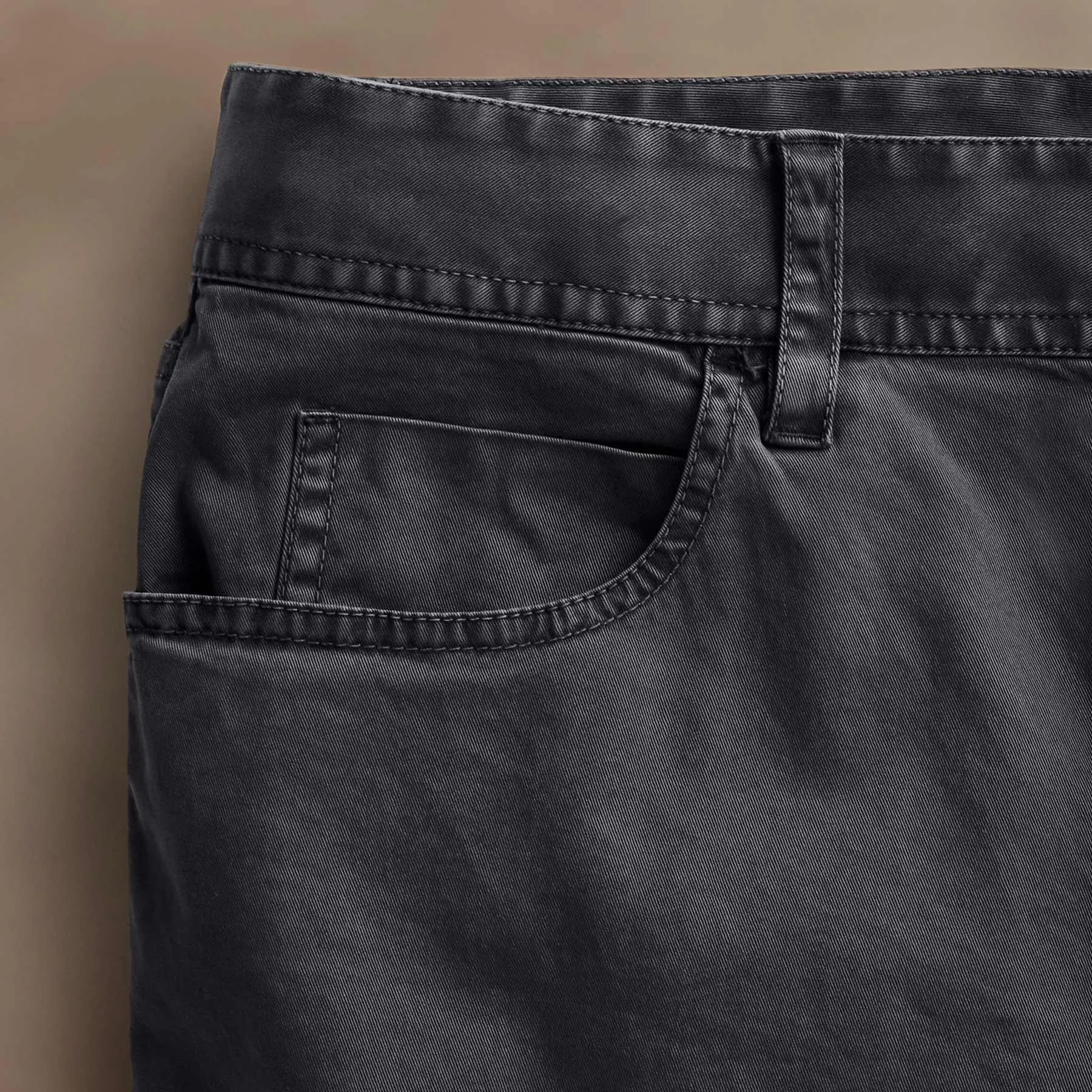 Brushed Twill 5 Pocket Pant - Magma Pigment