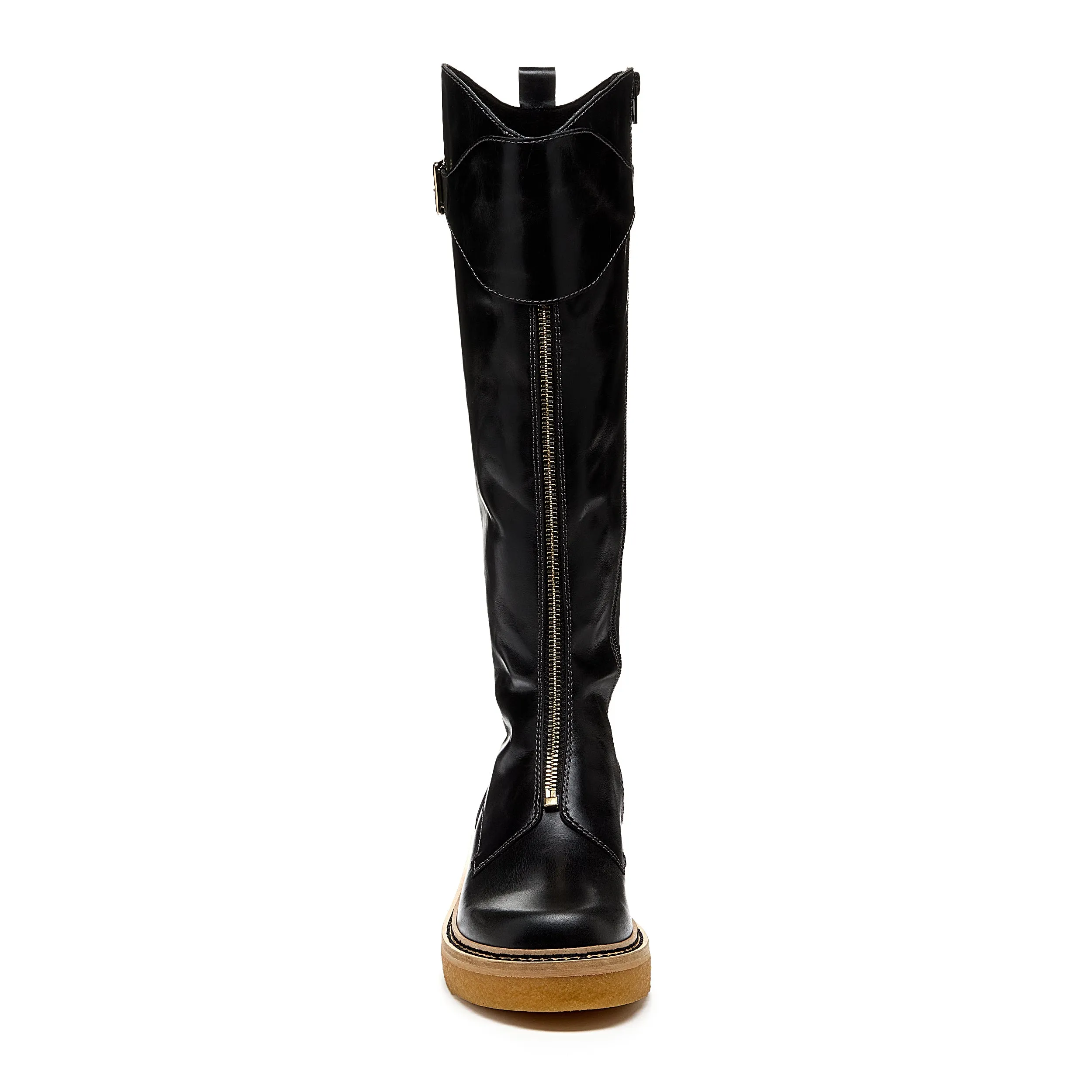 Cape Black Tall Boots