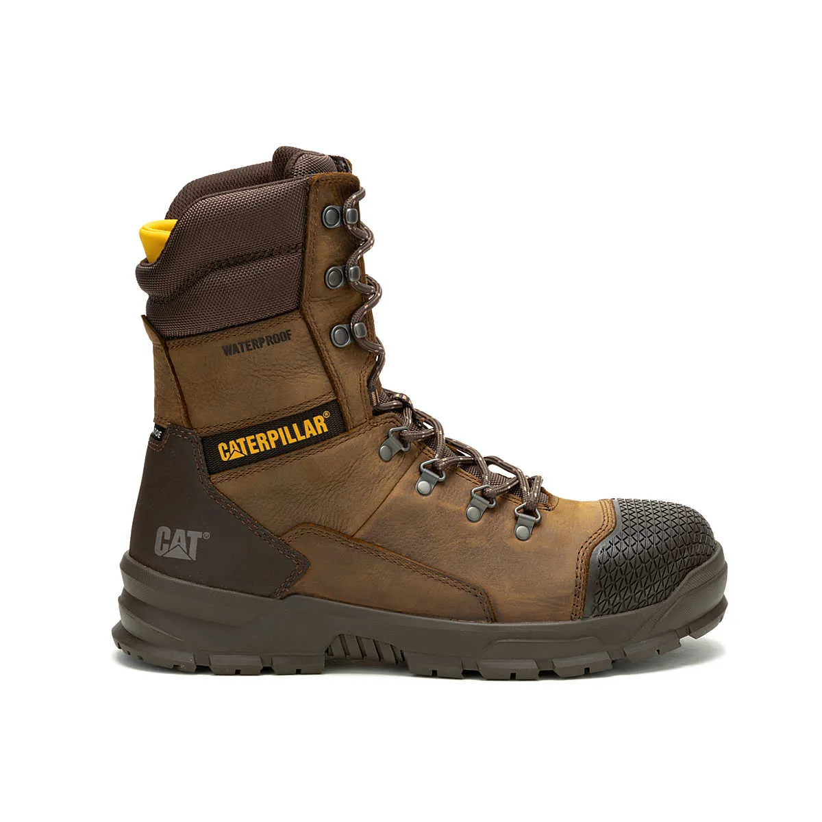 Caterpillar Men's Accomplice X 8" Waterproof Steel Toe Work Boots