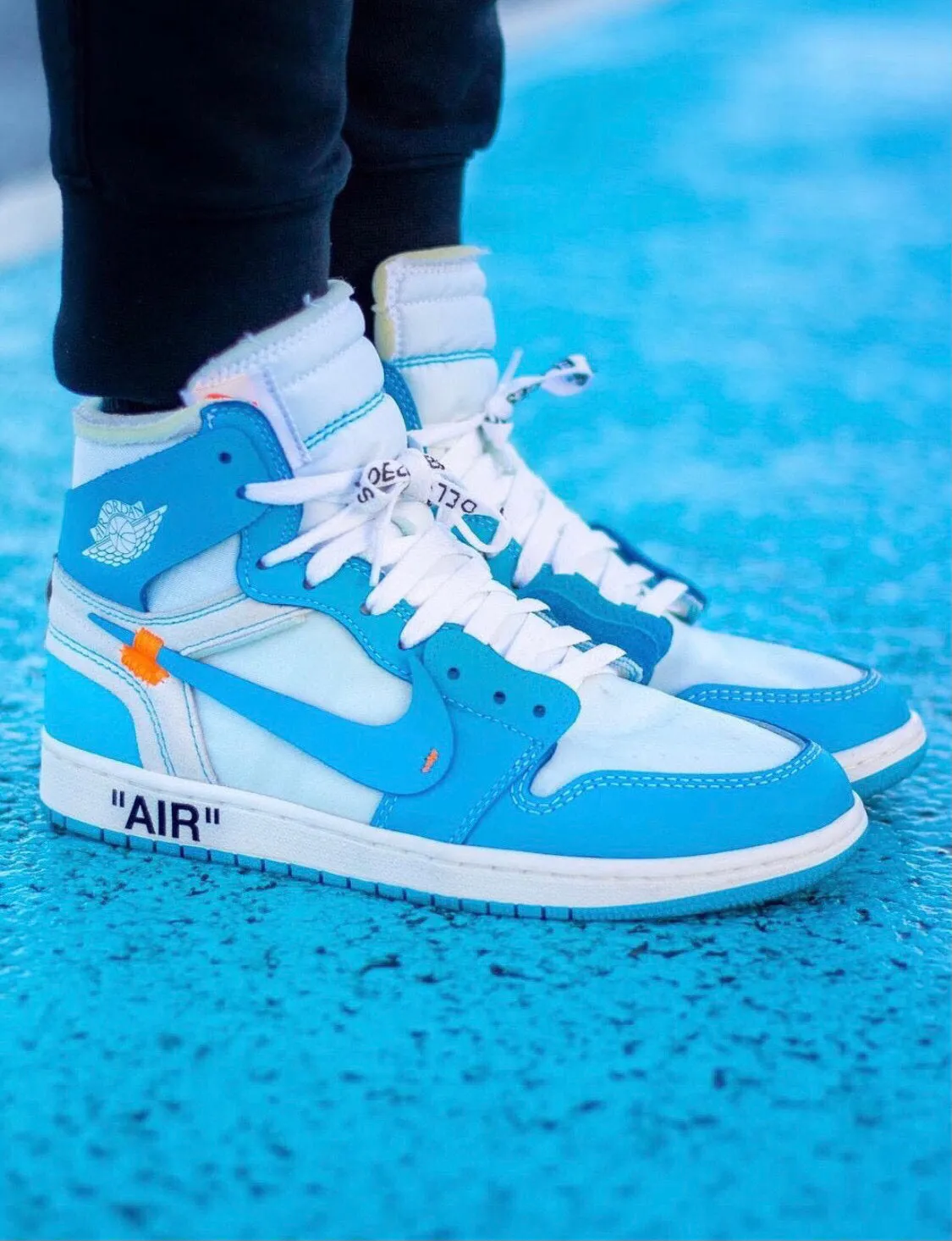 CE - OW x AJ1 High North Carolina Blue