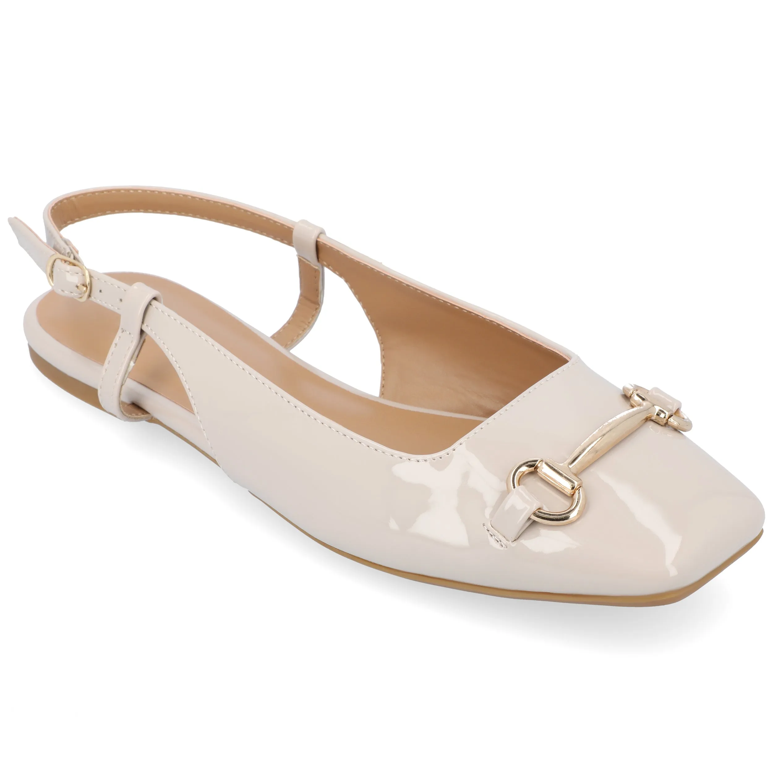 CEECY SQUARE TOE FLAT IN PATENT