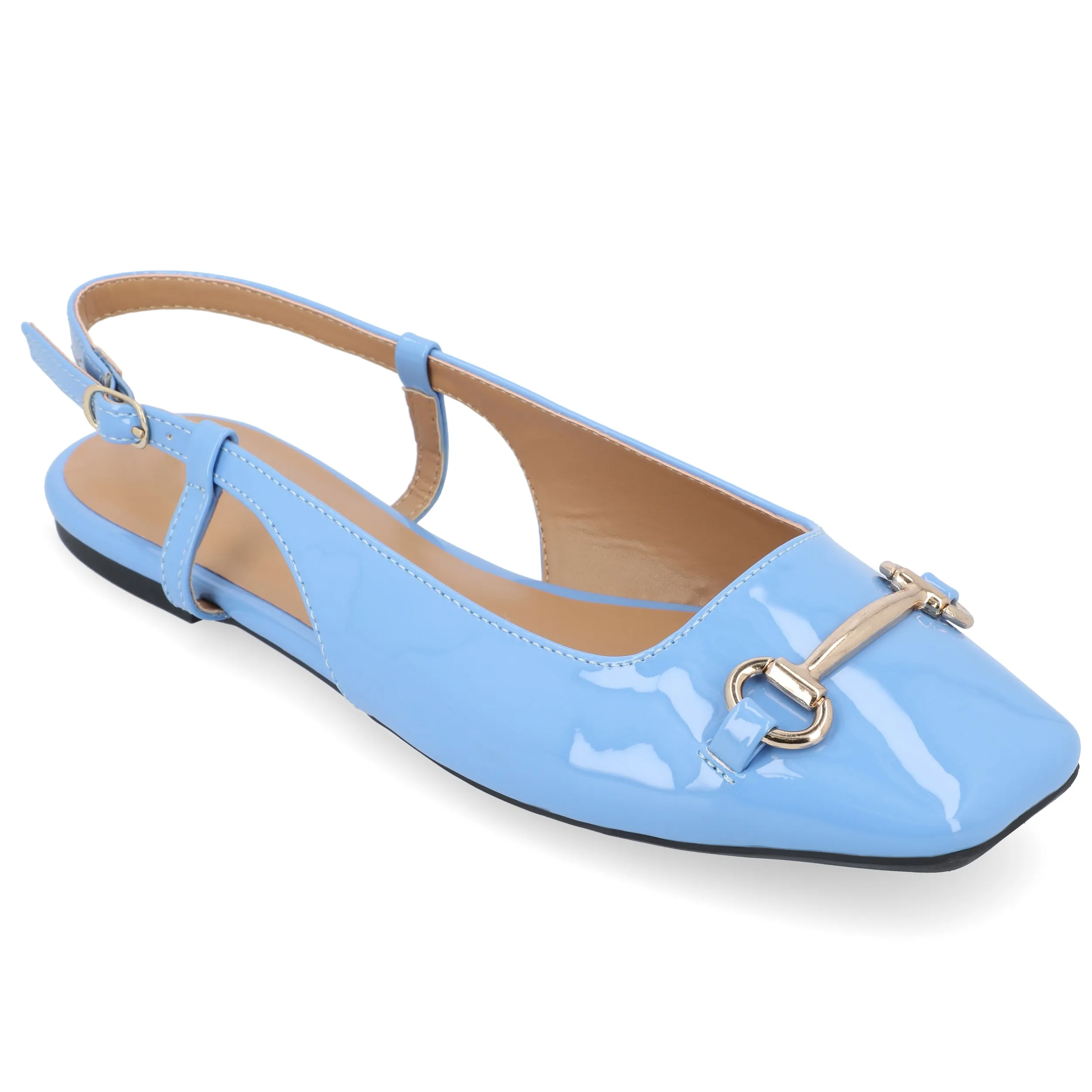 CEECY SQUARE TOE FLAT IN PATENT