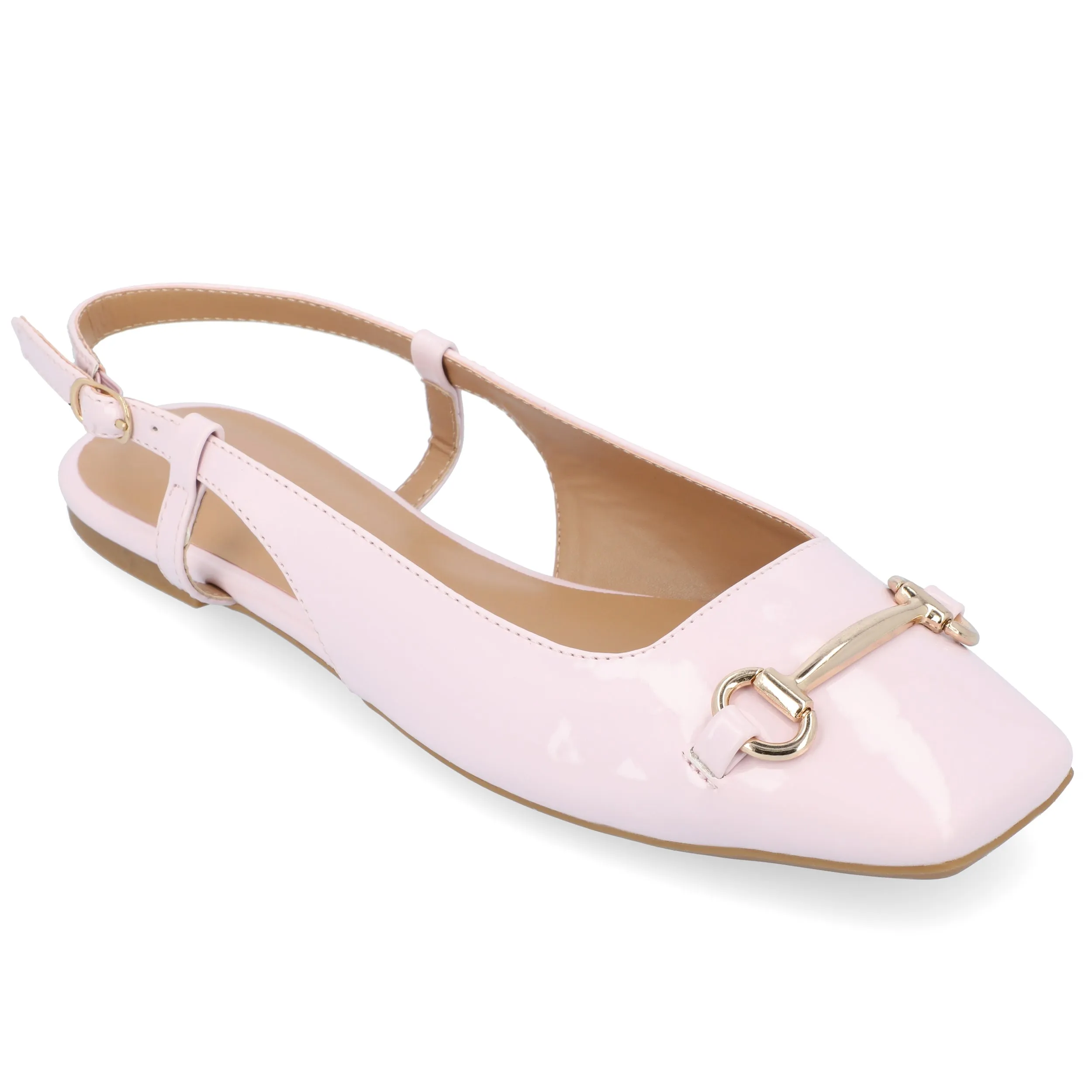 CEECY SQUARE TOE FLAT IN PATENT