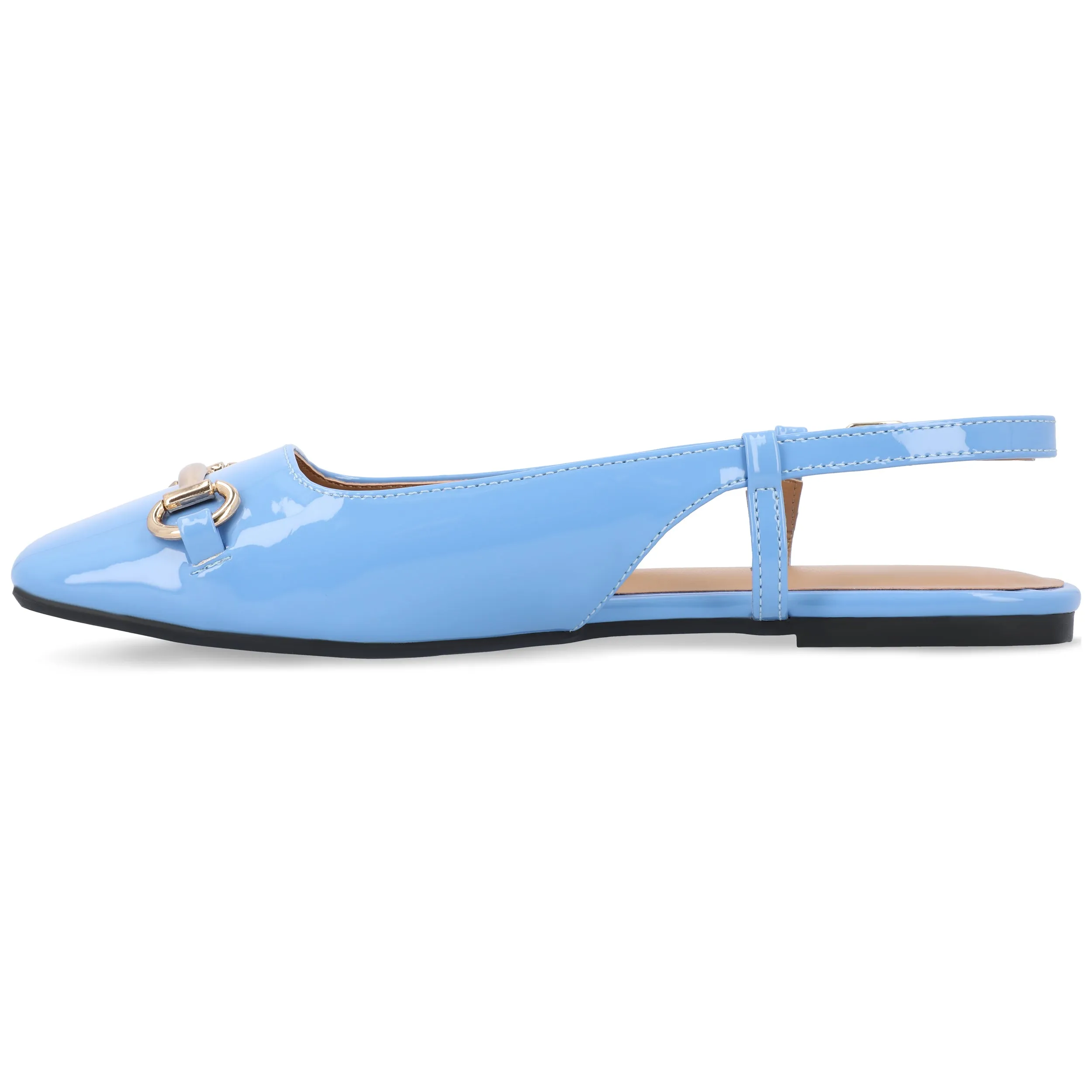 CEECY SQUARE TOE FLAT IN PATENT