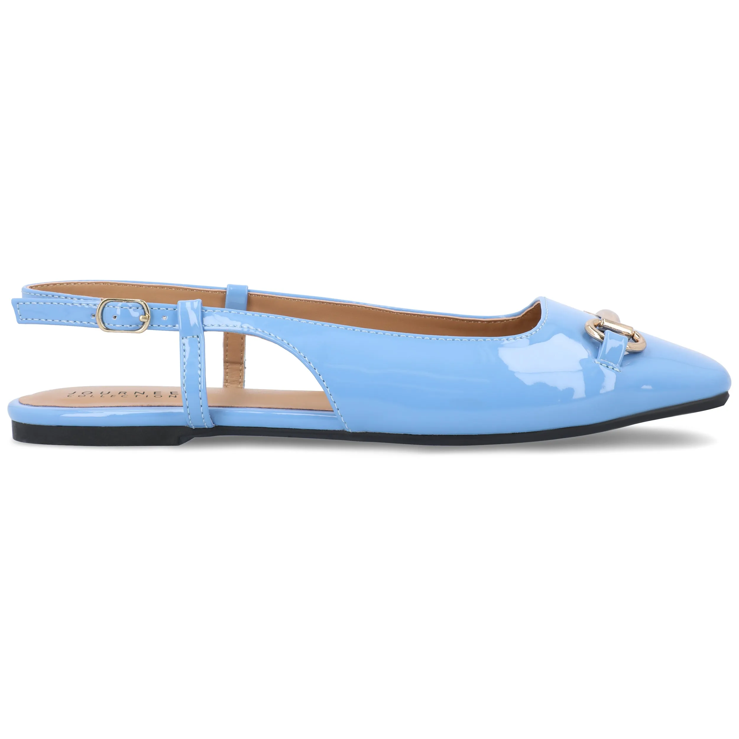 CEECY SQUARE TOE FLAT IN PATENT