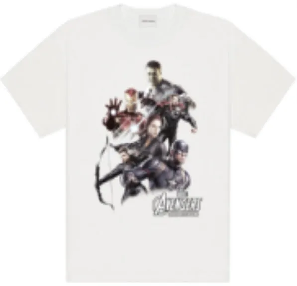 Charlie Luciano Avengers T-Shirt T1 White