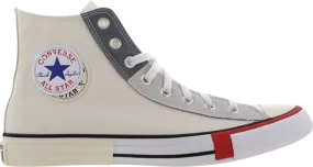 Converse Chuck Taylor All Star High Double Logo Sneakers - Beige, cream