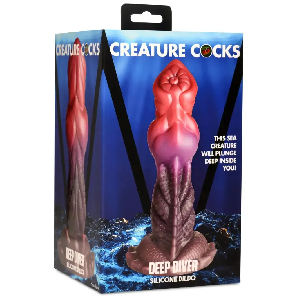 Creature Cocks Deep Diver Silicone Dildo