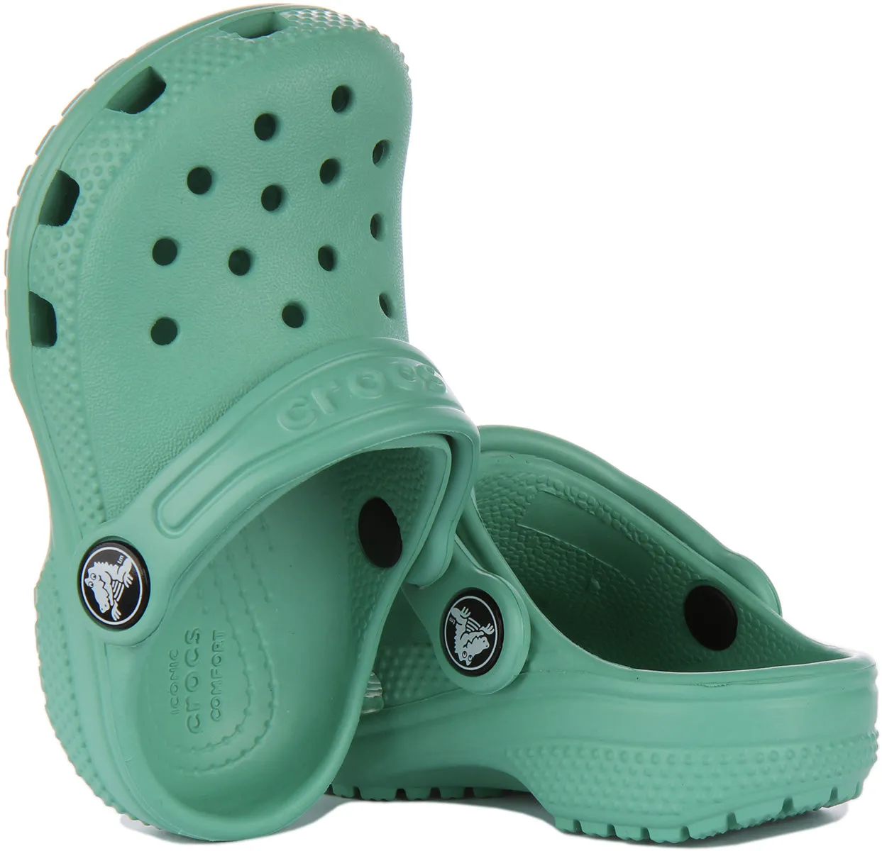 Crocs Classic Toddler Clog In Mint