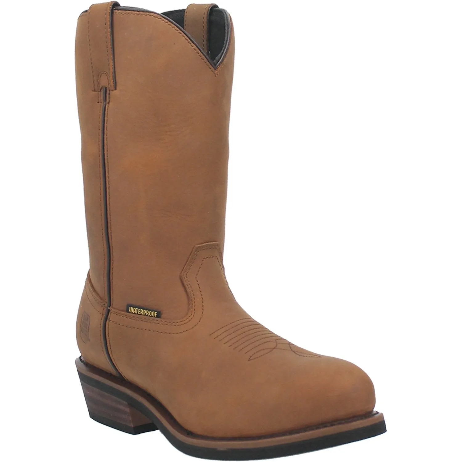 Dan Post Men's Albuquerque-Wp Steel Toe - Mid Brown