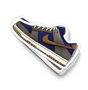 Dunk Low "Tweed Corduroy" Sneaker Sticker