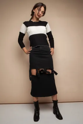 emine skirt black <br> by Signe