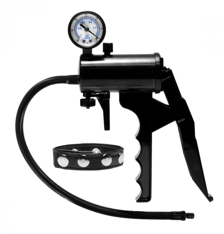 Enhanced Premium Hand Pump with Pressure Gauge