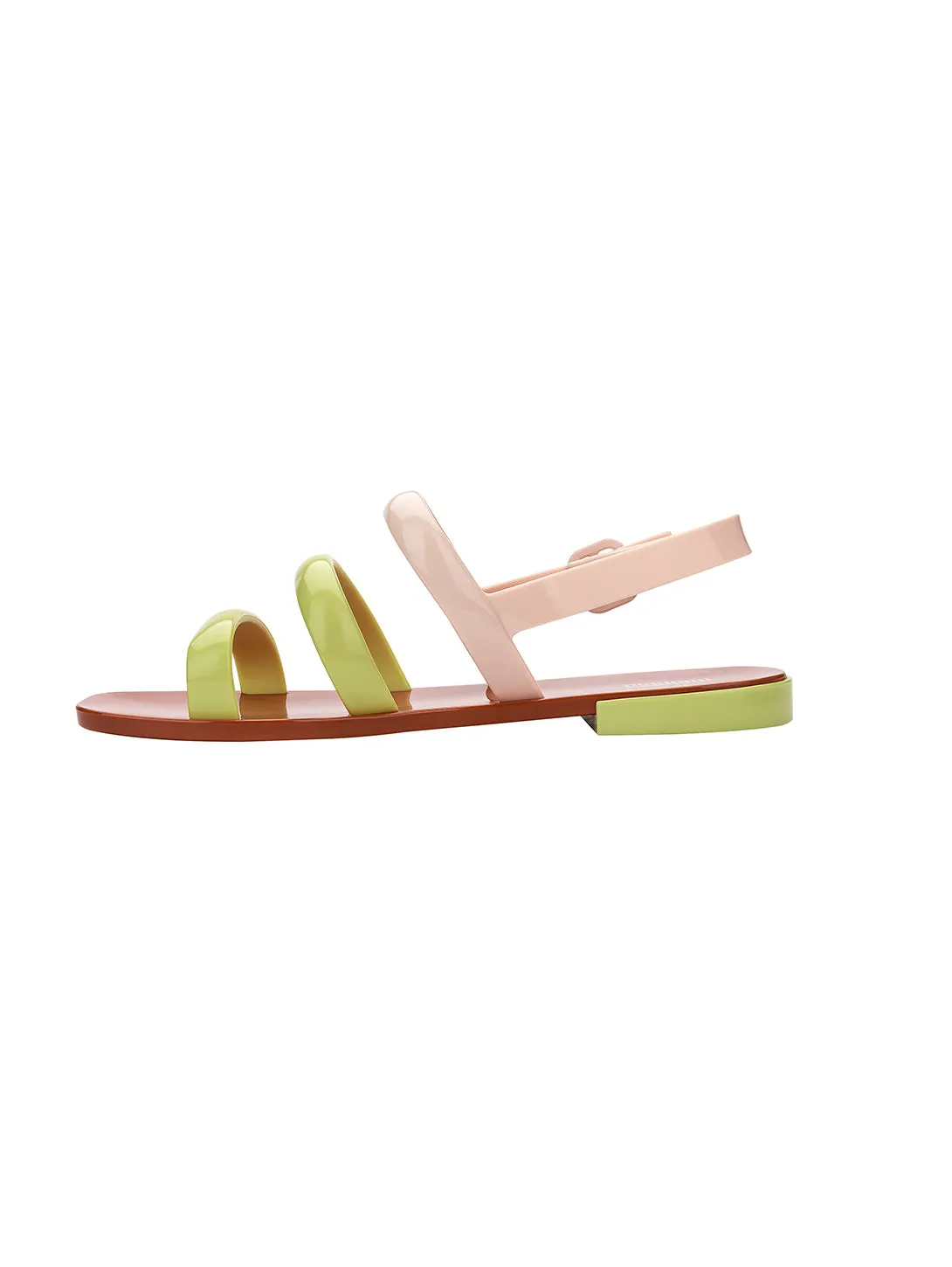 Essential Wave Sandal - Brown Yellow