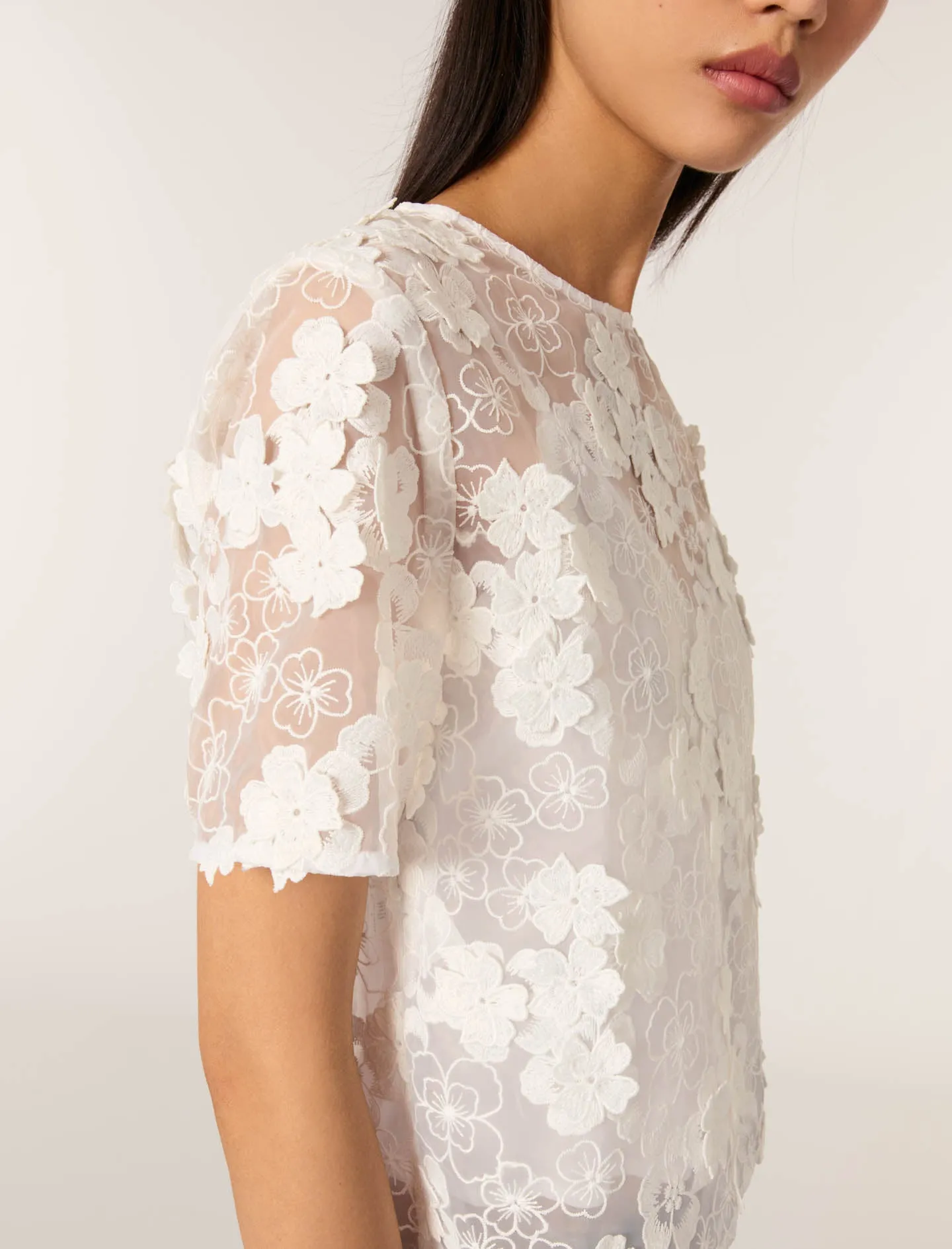 Floral Lace T-shirt