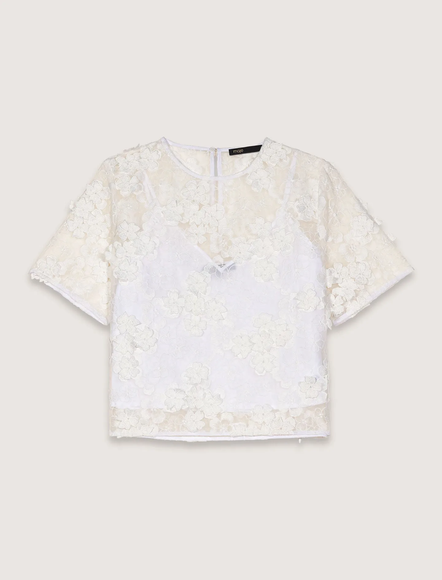 Floral Lace T-shirt