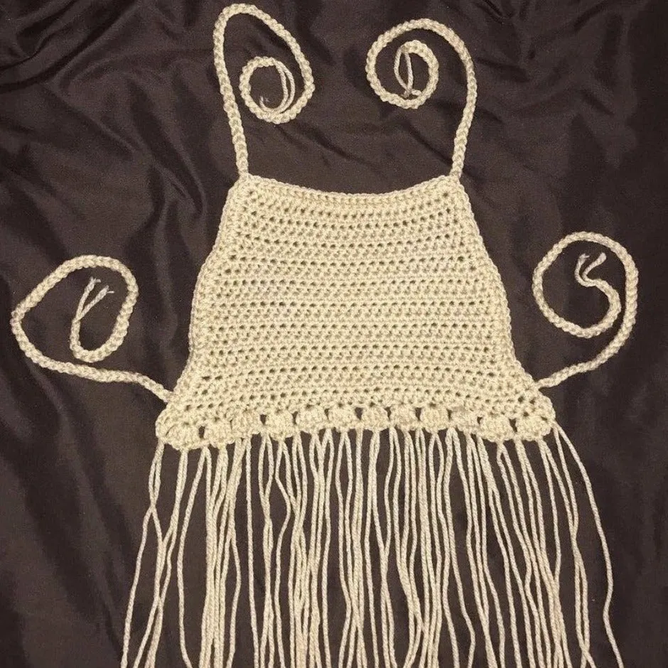 FRINGED CROP TOP - KIDS