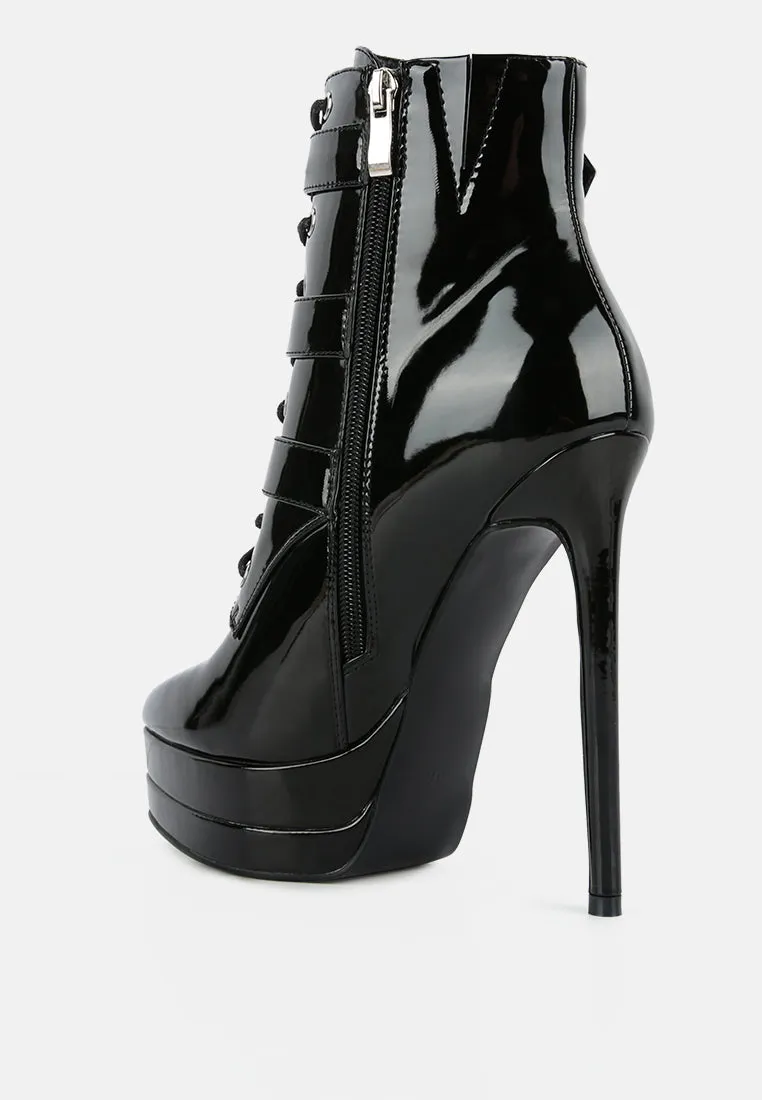 Gangup High Heeled Stiletto Boots