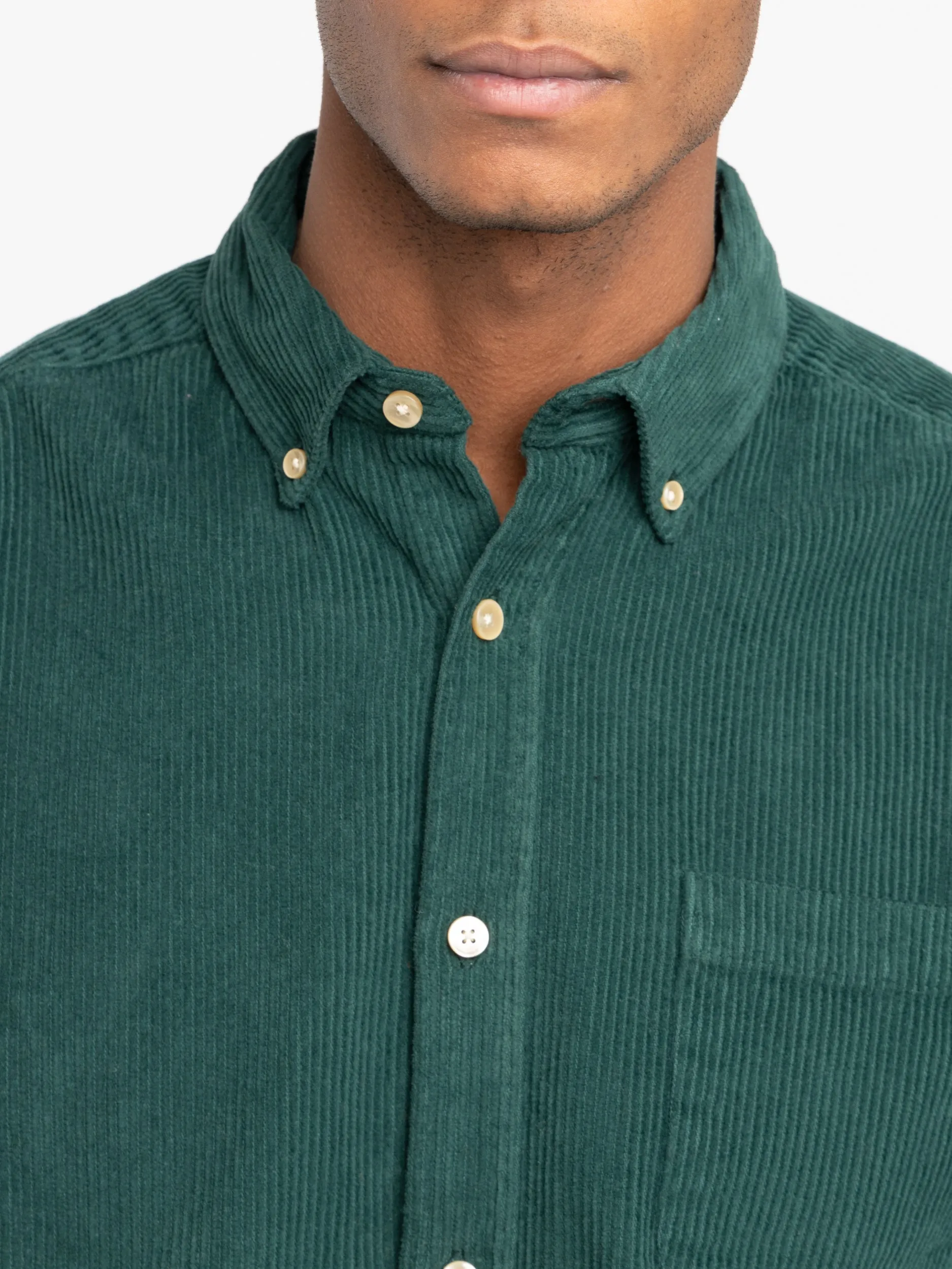 Green Lobo Corduroy Shirt