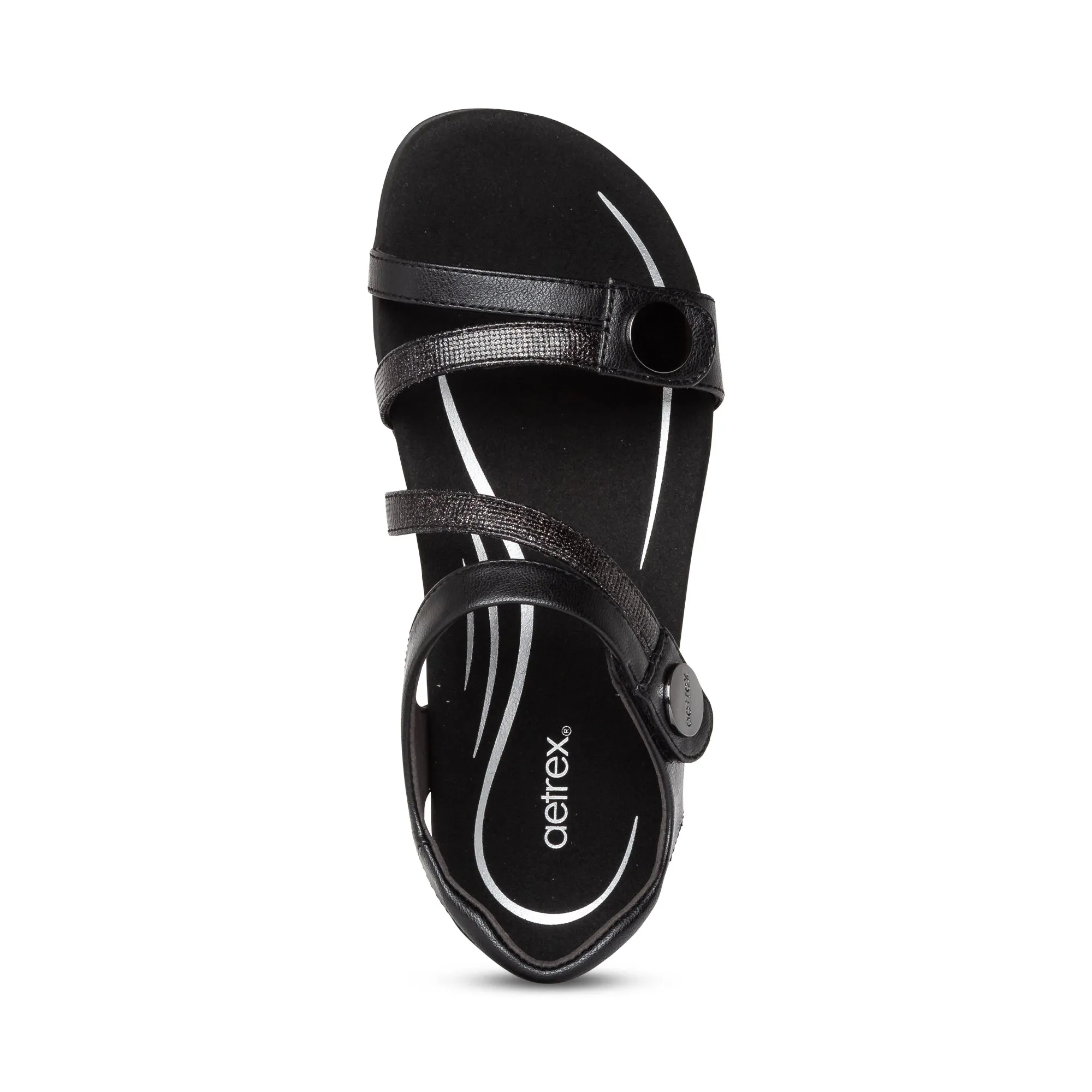 Jess Adjustable Quarter Strap Sandal