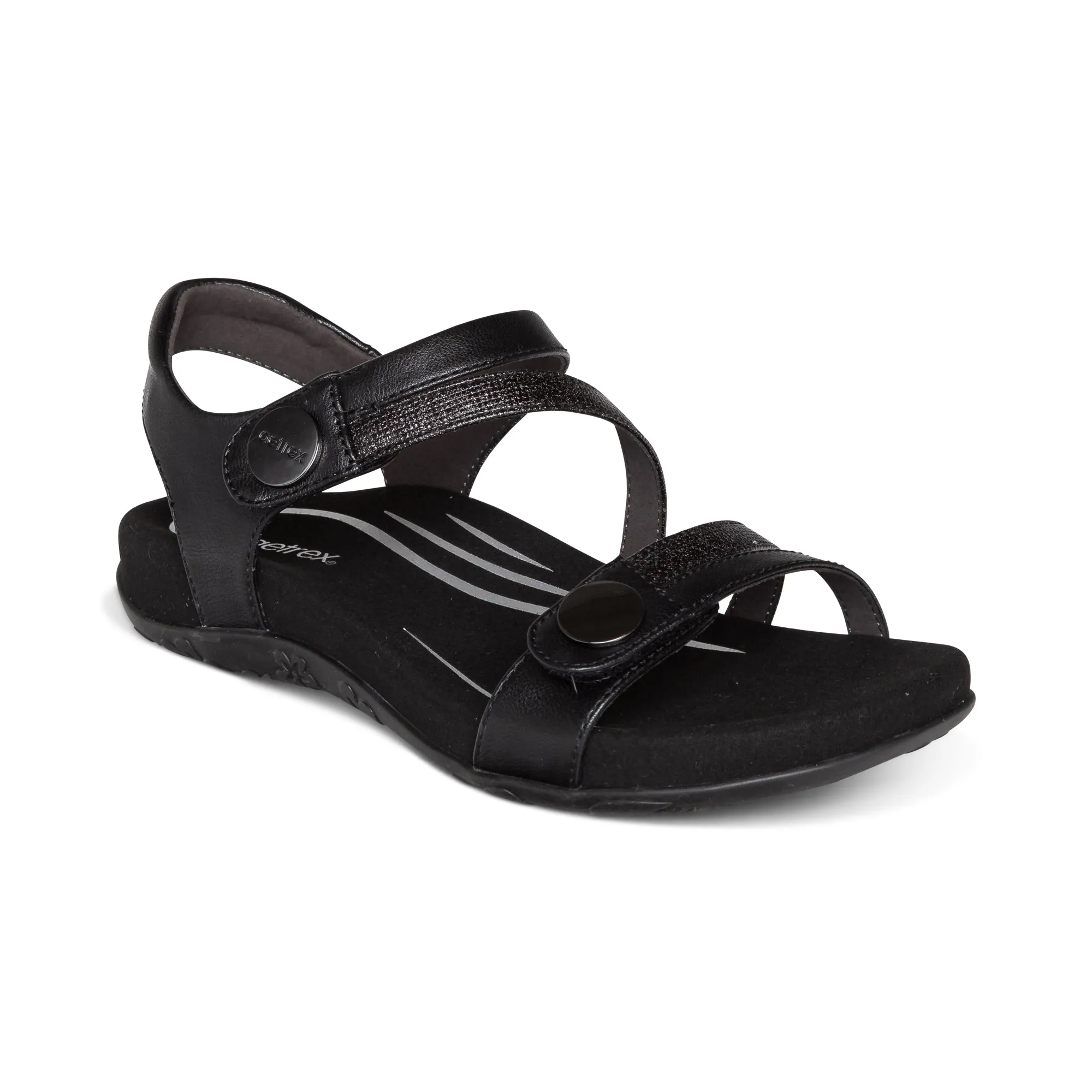 Jess Adjustable Quarter Strap Sandal