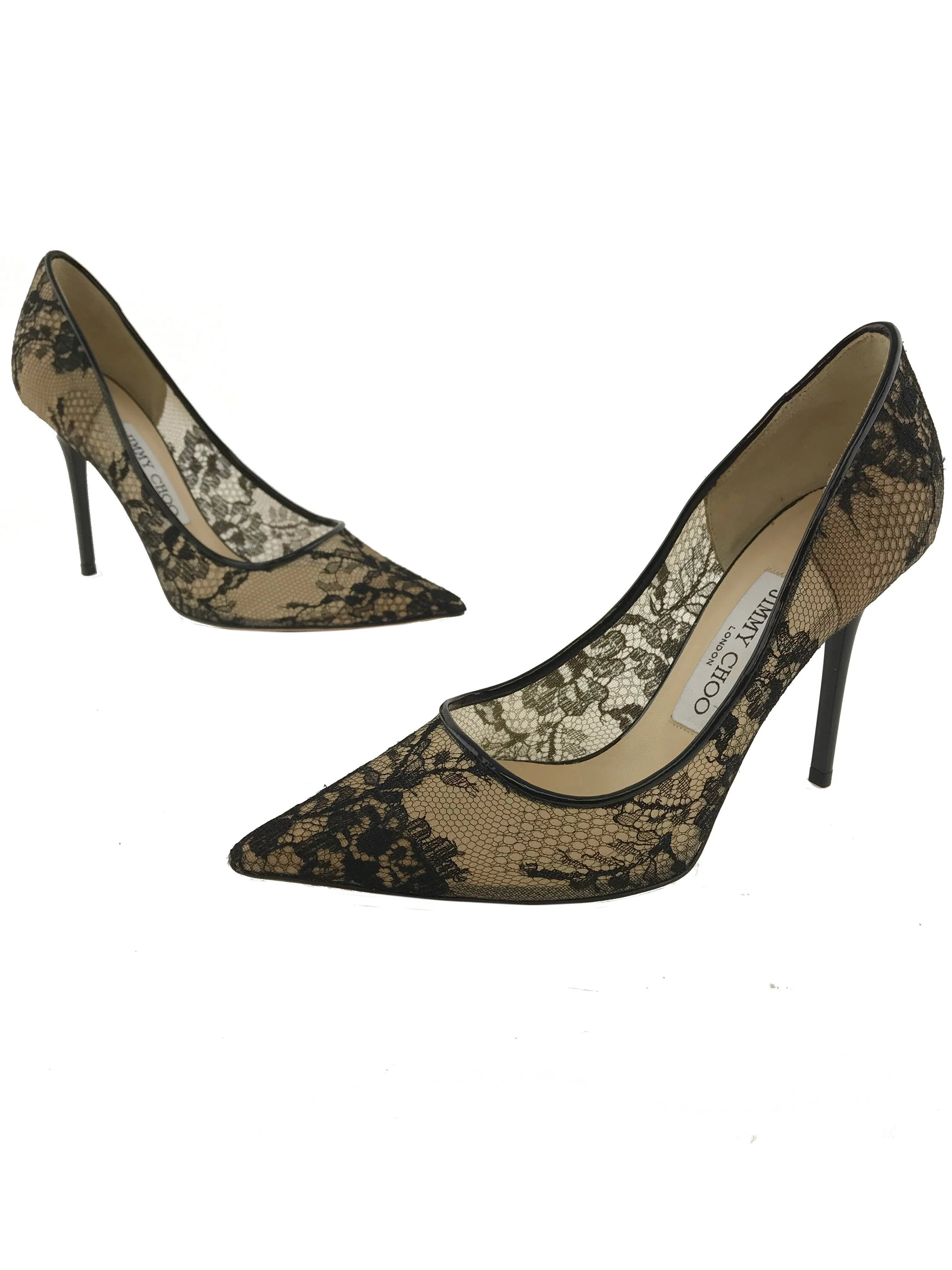 Jimmy Choo Abel Lace Pump Size 6