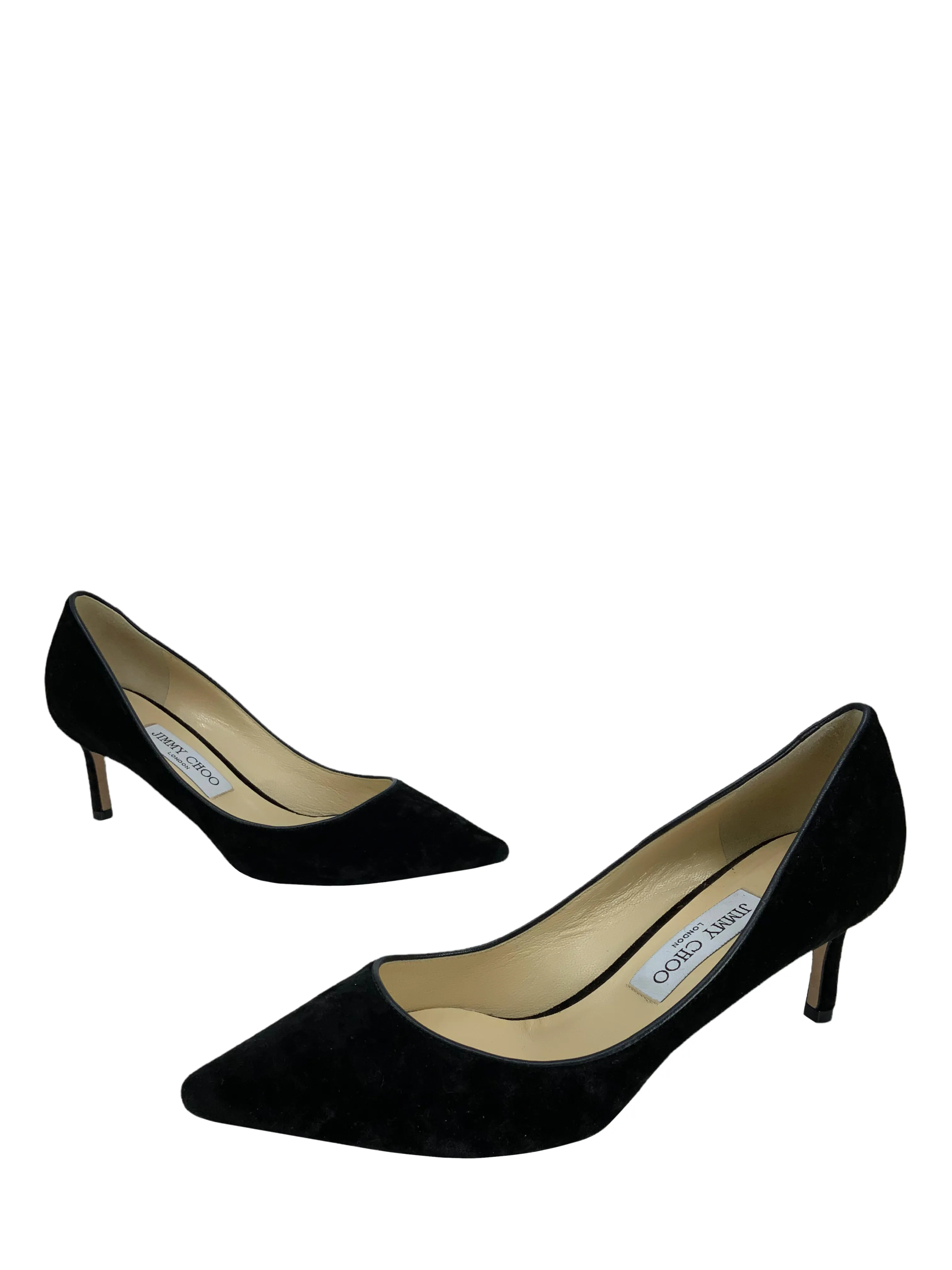 Jimmy Choo Romy Velvet Pumps Size 8