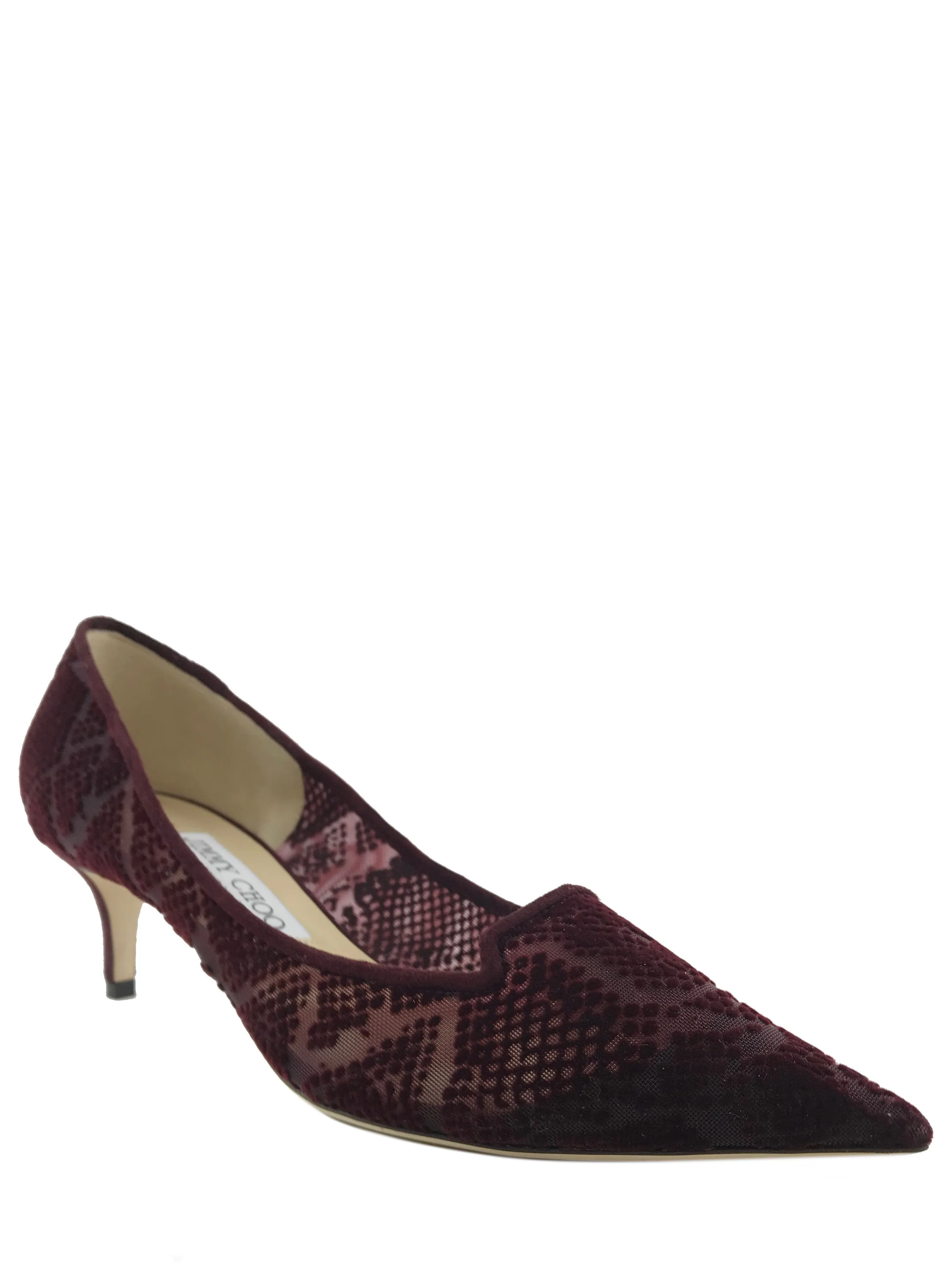 Jimmy Choo Velvet Burnout Pumps Size 7