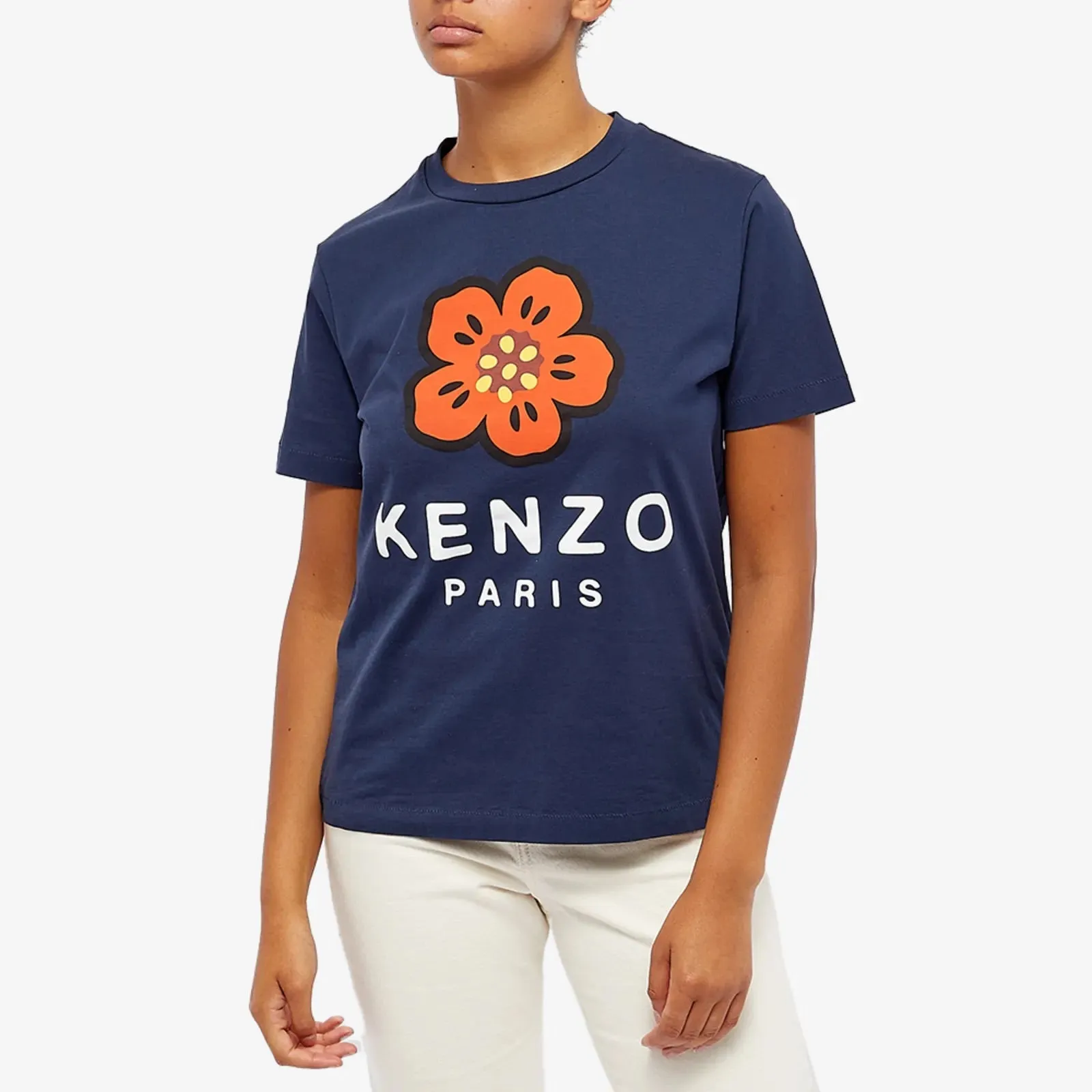 Kenzo Paris Seasonal Logo Classic T-Shirt Midnight Blue