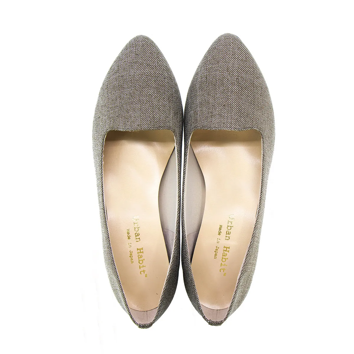 Kuran Olive Grey the Classic Pumps