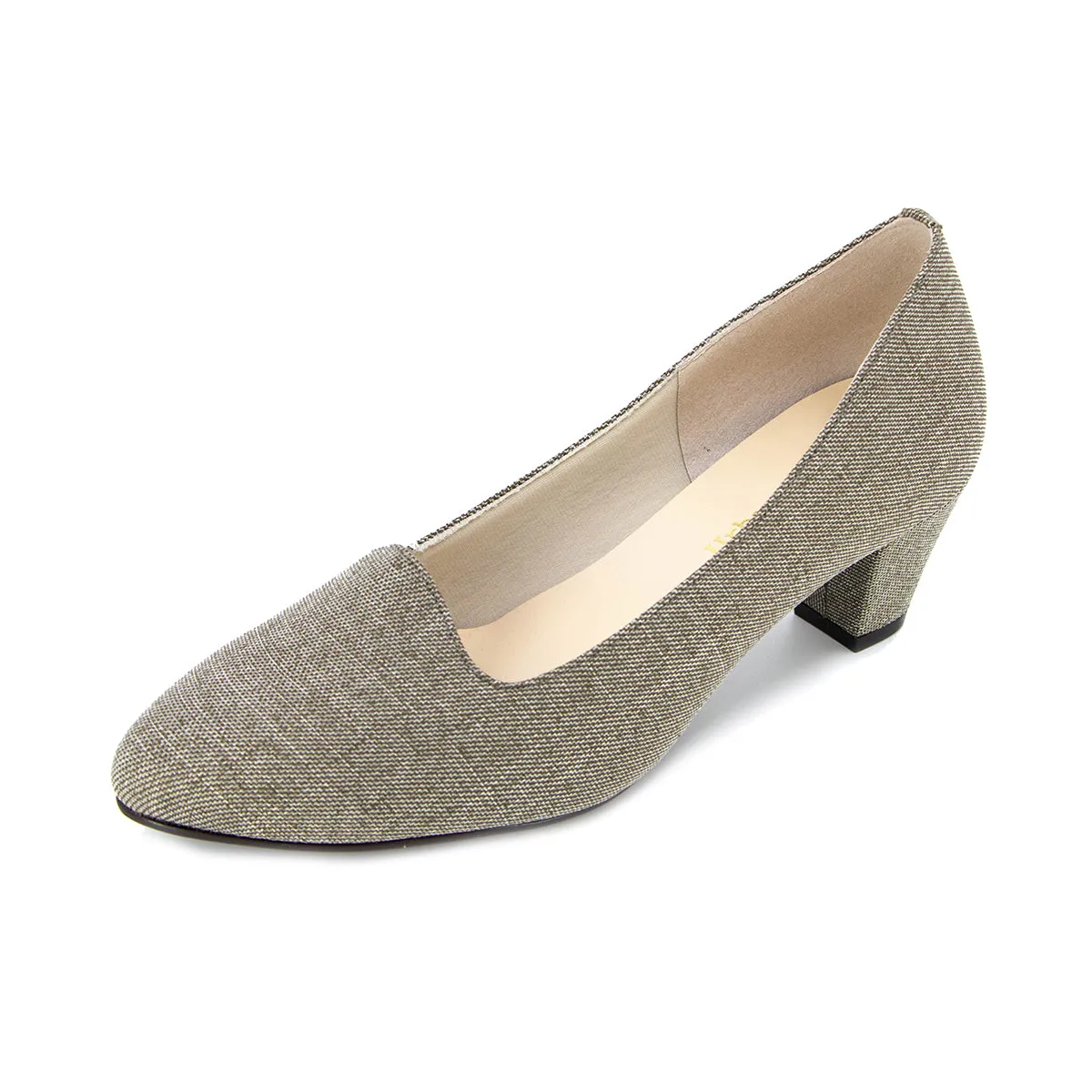 Kuran Olive Grey the Classic Pumps